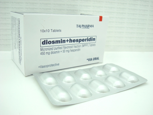 Диосмин + Гесперидин таблетки - инструкция, цена, аналоги