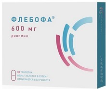 Флебофа таблетки - инструкция по применению, цена, аналоги