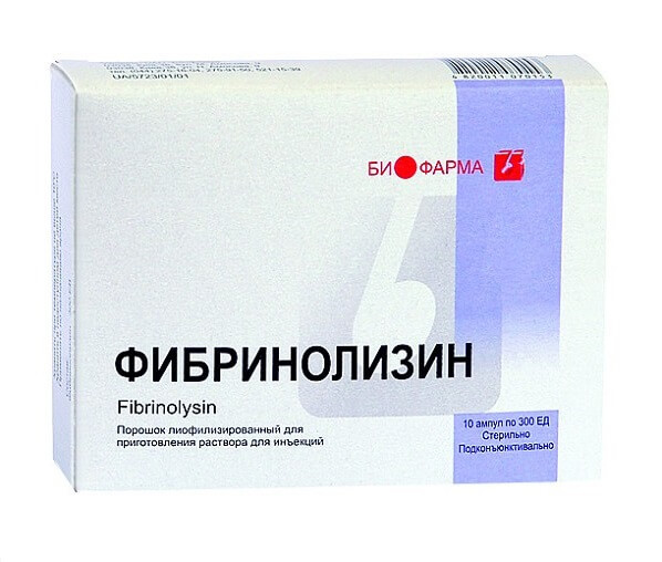 Фибринолизин уколы - инструкция по применению, цена, аналоги