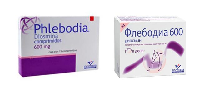Флебодиа 600 при заболеваниях вен - свойства, показания